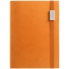 Ежедневник Vivian Metal, недатированный, оранжевый с логотипом