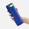 Термостакан X1 с цветной кнопкой, синий с желтым