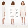 Шорты J3, молочно-белые с логотипом