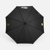 Зонт-трость Simple Golf, черный с логотипом