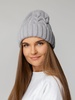 Шапка Loren, серая с логотипом