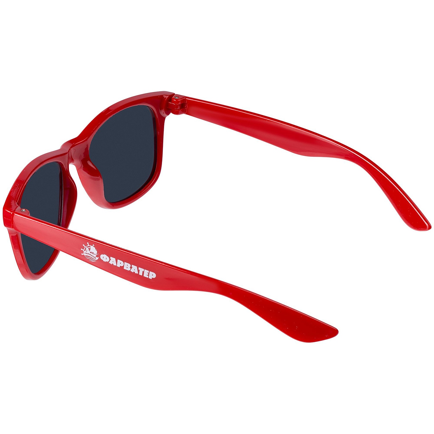 Очки солнцезащитные Sundance, красные с логотипом