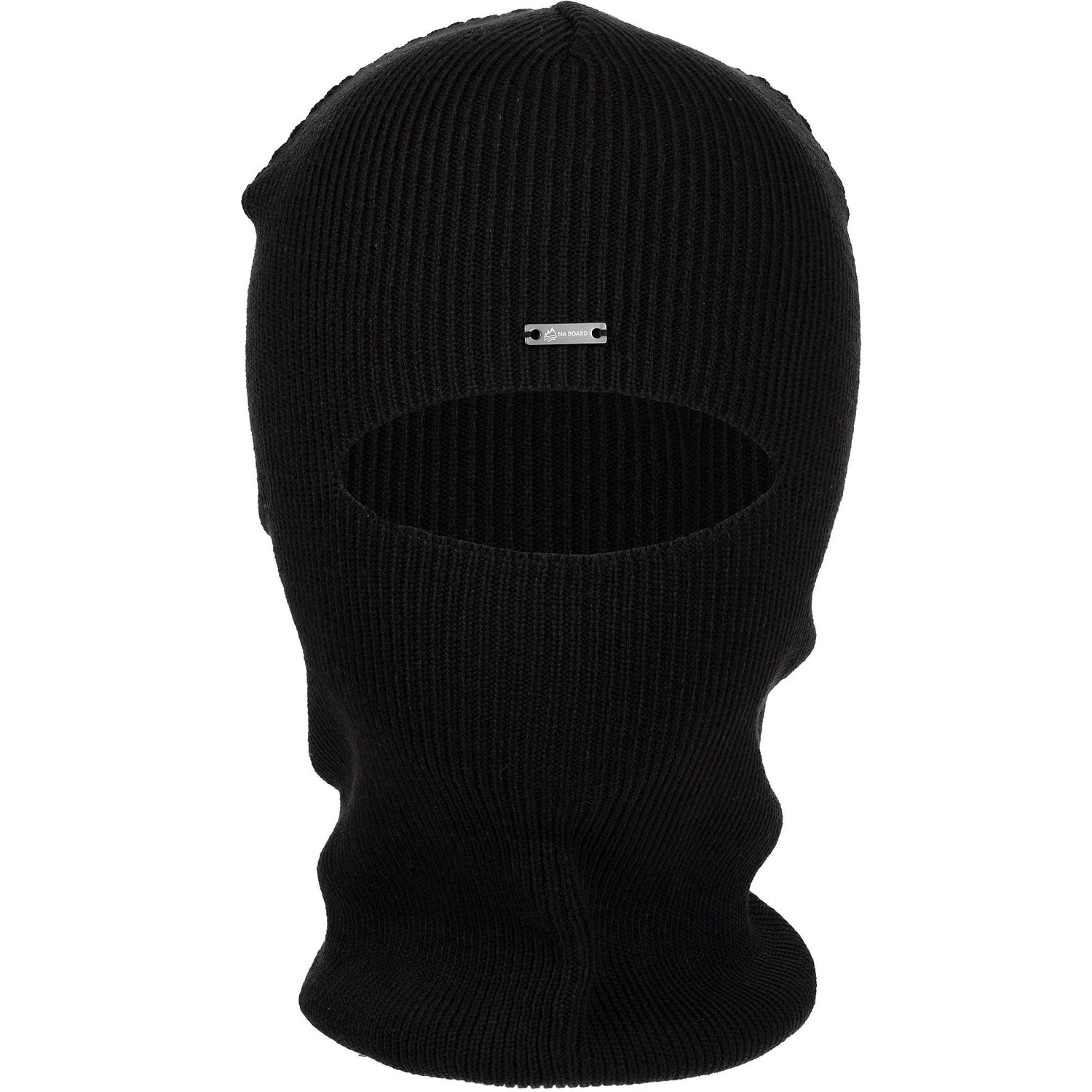 Шапка-балаклава Helma, черная с логотипом