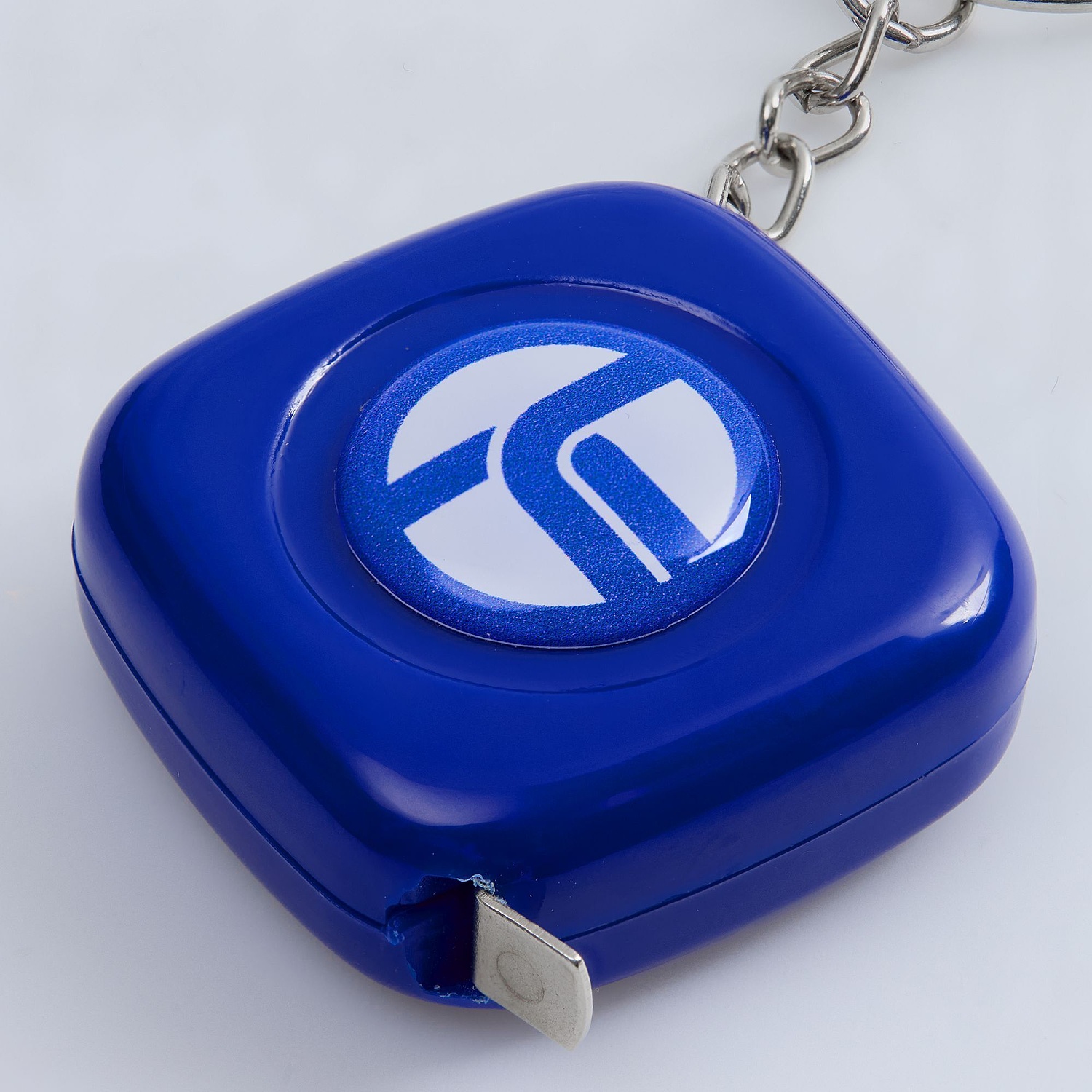 Брелок с рулеткой Metric, синий