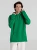 Толстовка с капюшоном унисекс Hoodie, зеленая с логотипом
