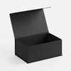 Коробка LumiBox, черная (noir) с логотипом