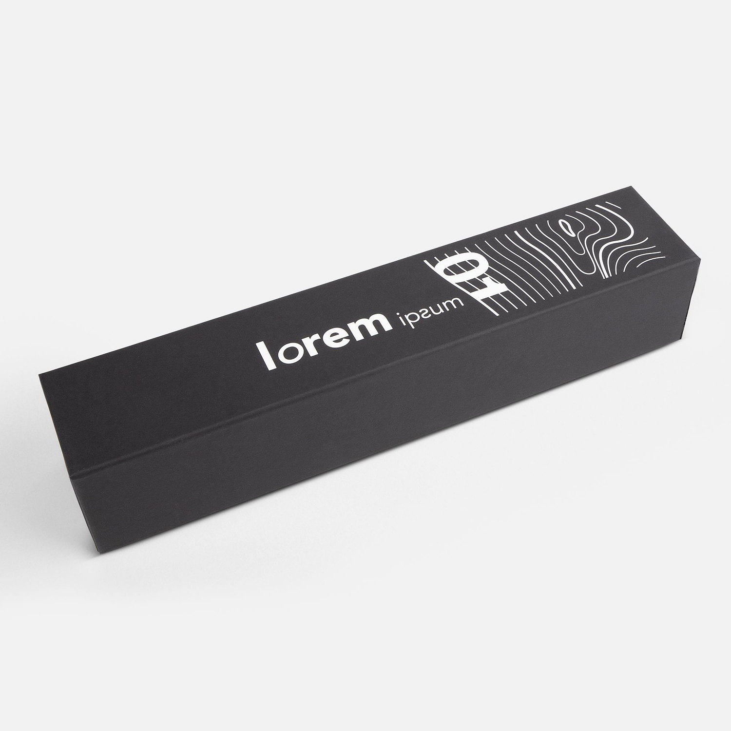 Зонт складной Cloudburst в подарочной упаковке, черный