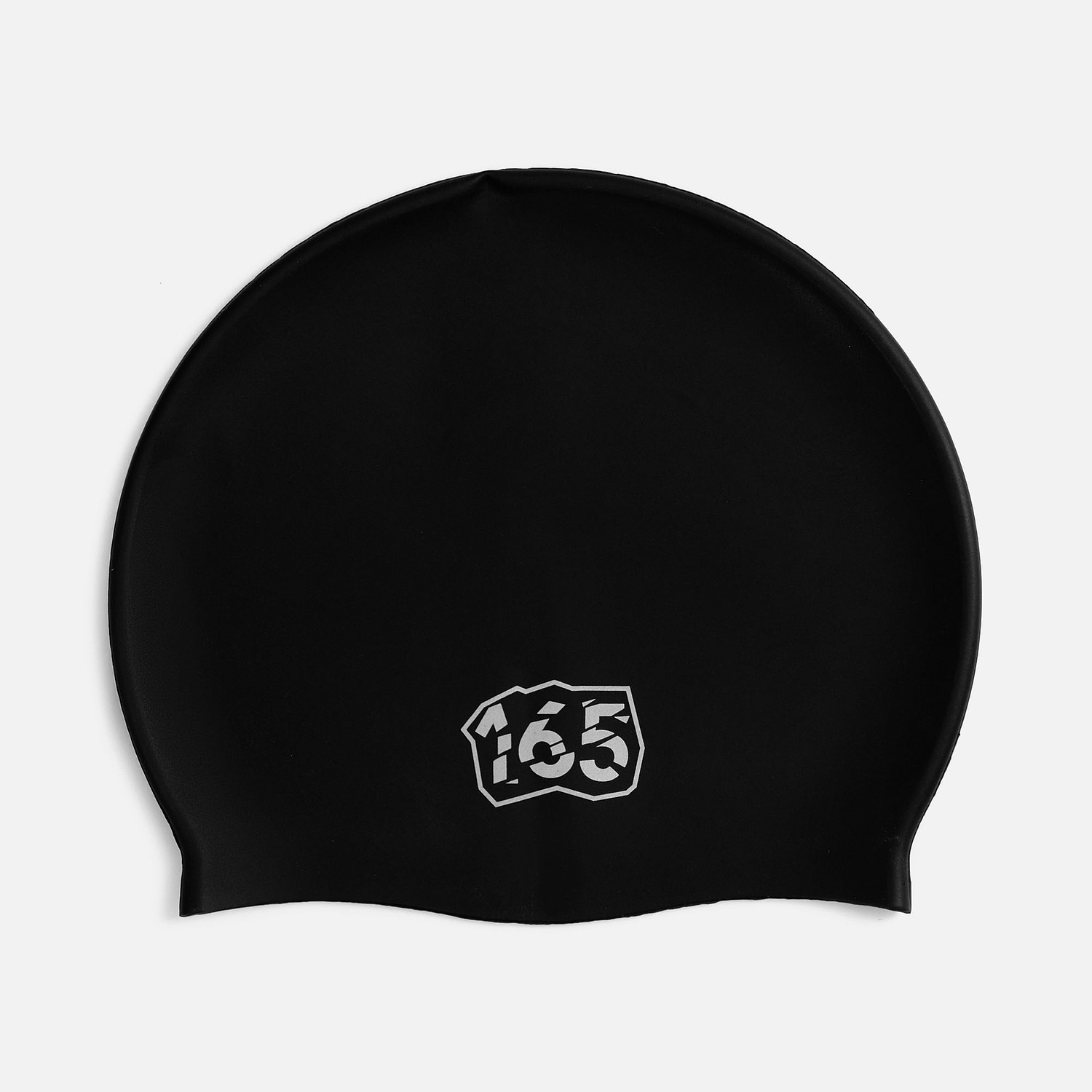 Шапочка для плавания Aquasana, черная с логотипом