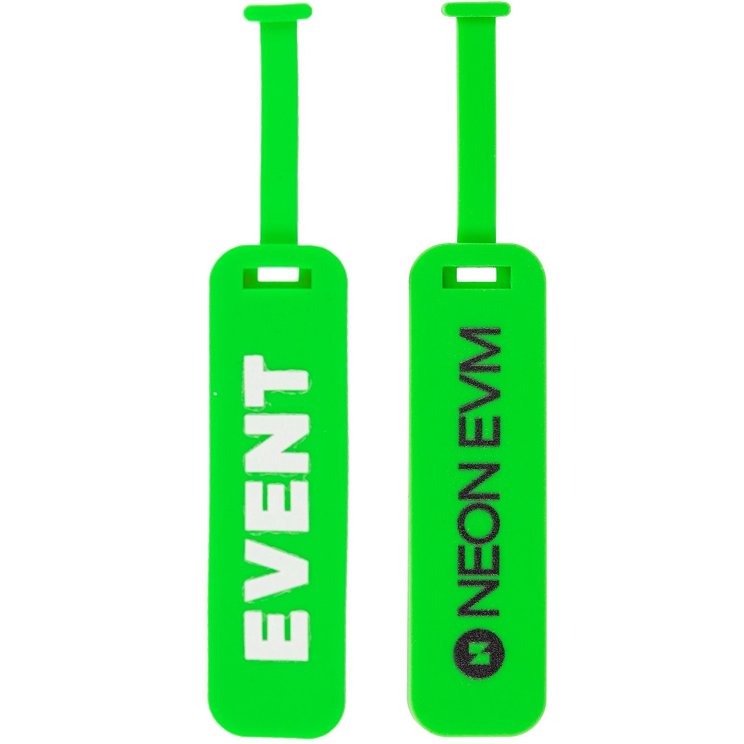 Пуллер Raio, зеленый неон с логотипом