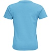 Футболка детская Pioneer Kids, бирюзовая с логотипом