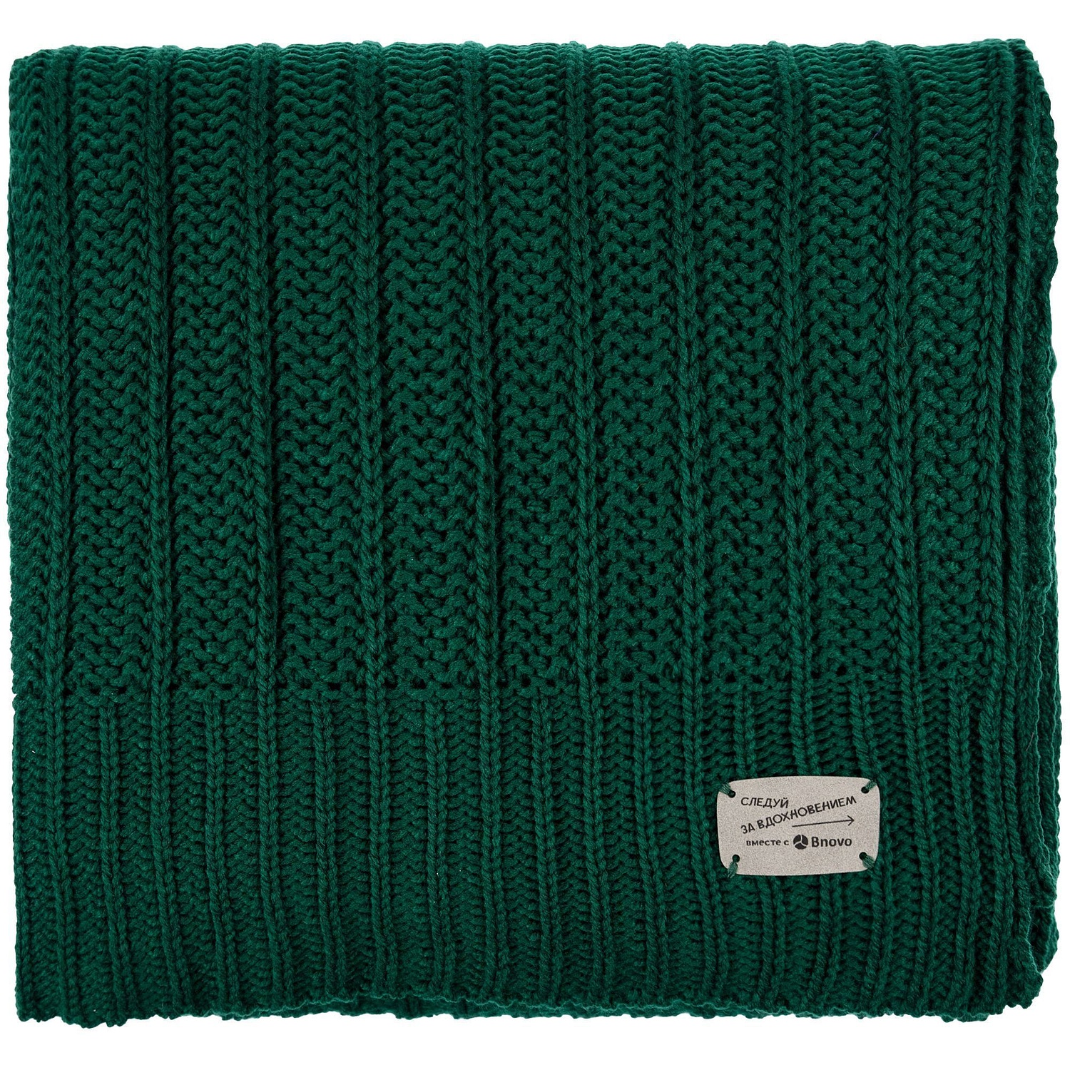 Плед Termoment, темно-зеленый