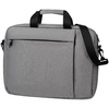 Сумка для ноутбука Oneworld, серая с логотипом