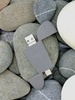 Флешка Pebble Universal, USB 3.0, серая, 64 Гб с логотипом
