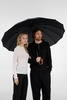 Зонт-трость Big Boss, черный с логотипом