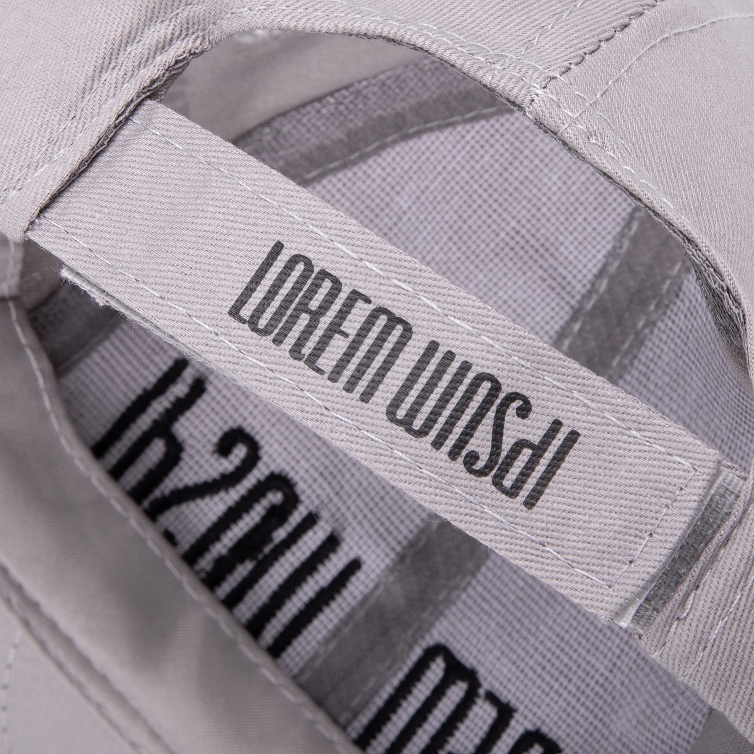 Бейсболка Apollo, серая с логотипом