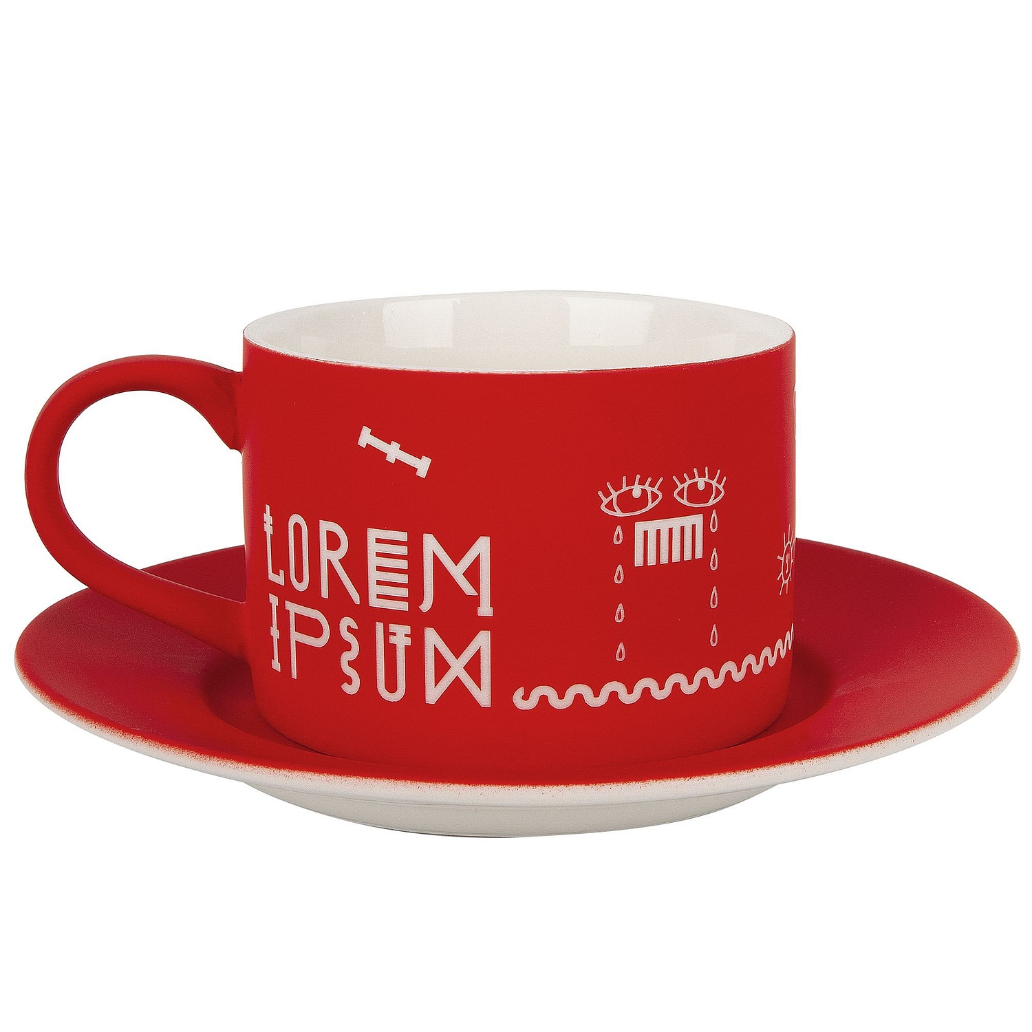 Чайная пара Best Morning, красная