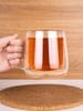 Чашка с двойными стенками Glass First с логотипом