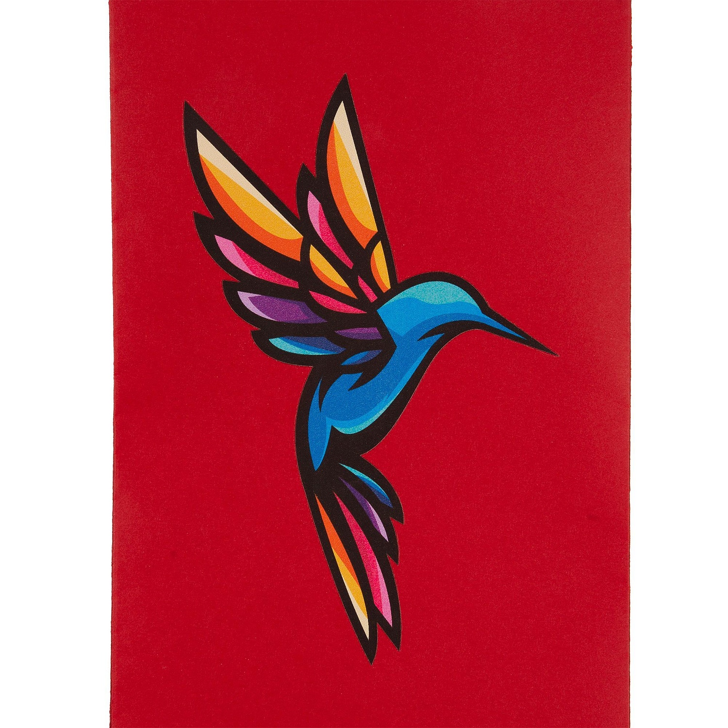 Пакет под бутылку Vindemia, красный с логотипом