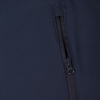 Куртка мужская Hooded Softshell темно-синяя с логотипом