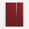 Ежедневник Petrus Flap, недатированный, красный с логотипом
