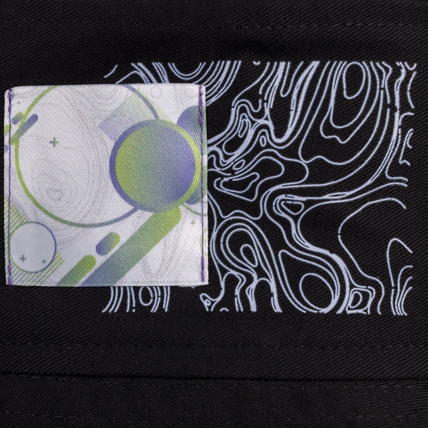 Панама Challenge, черная с логотипом