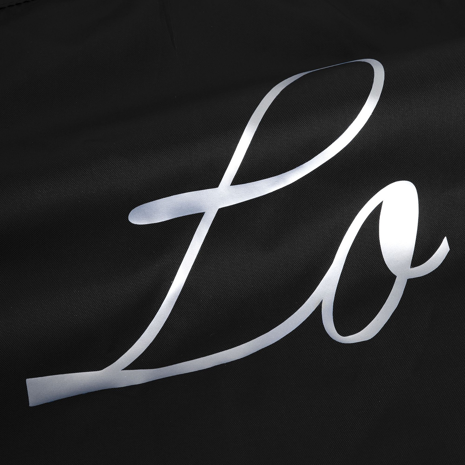 Ветровка из нейлона Surf 210, черная с логотипом