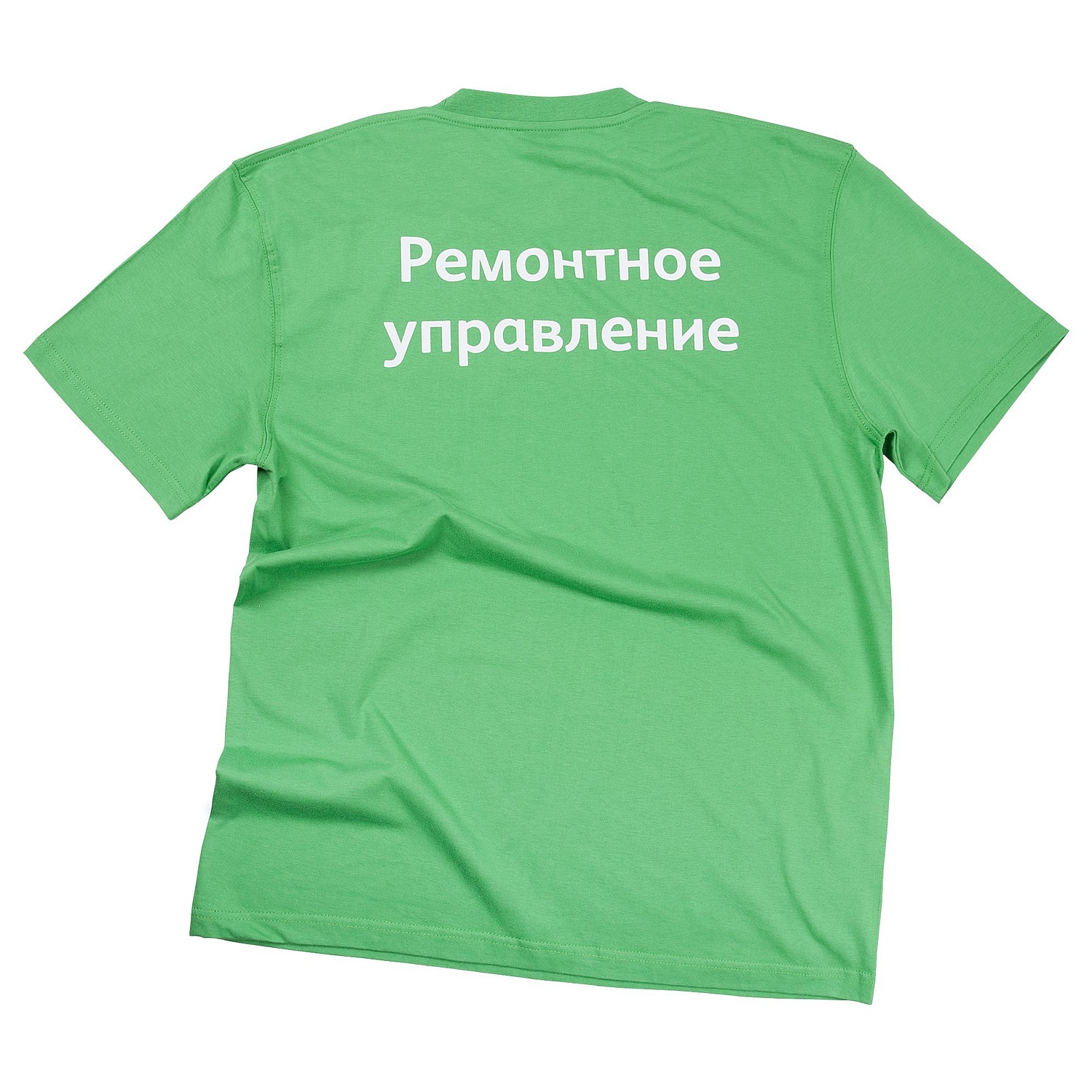 Футболка унисекс T-Bolka 160, ярко-зеленая с логотипом