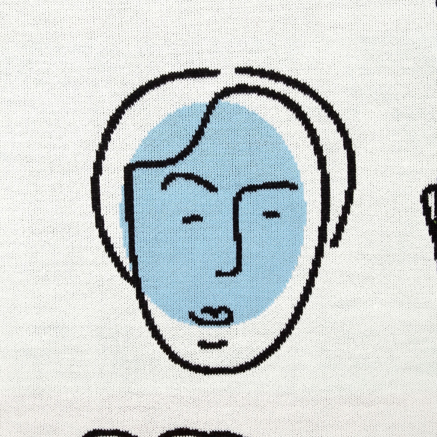 Плед на заказ Tricksy Fint, М, акрил с логотипом