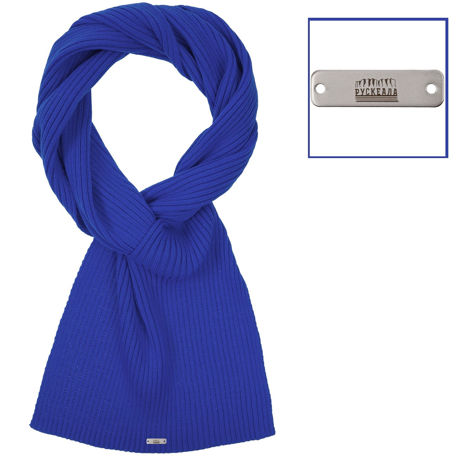 Шильдик металлический Alfa Liten, серебристый с логотипом