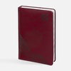 Ежедневник Faro, датированный, бордовый с логотипом