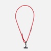 Шнурок для телефона OmniHold, красный с логотипом