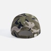 Бейсболка Buffalo, зеленый камуфляж с логотипом
