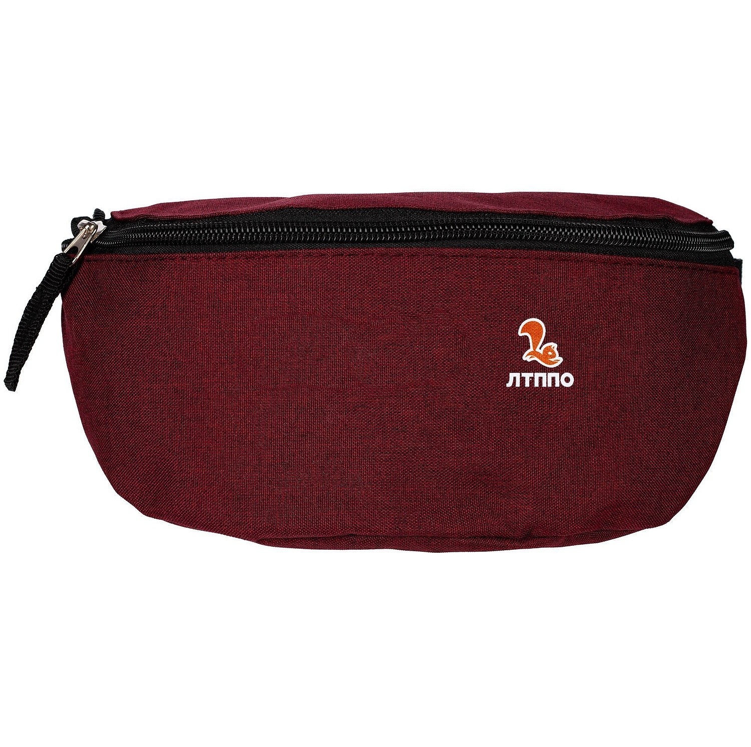 Поясная сумка Handy Dandy, бордовая с логотипом