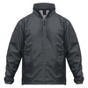 Ветровка ID.601 темно-серая с логотипом
