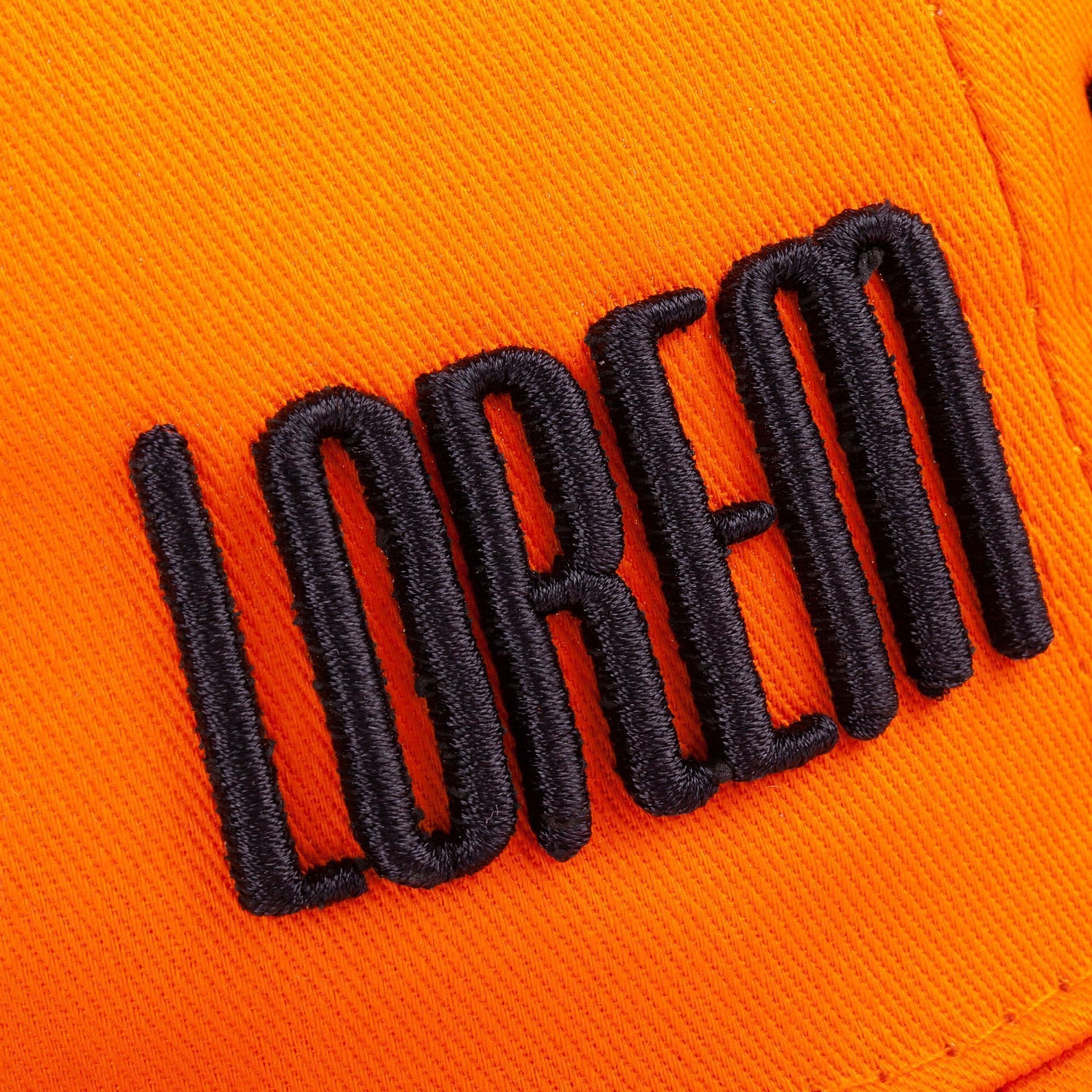 Бейсболка Apollo, оранжевая с логотипом