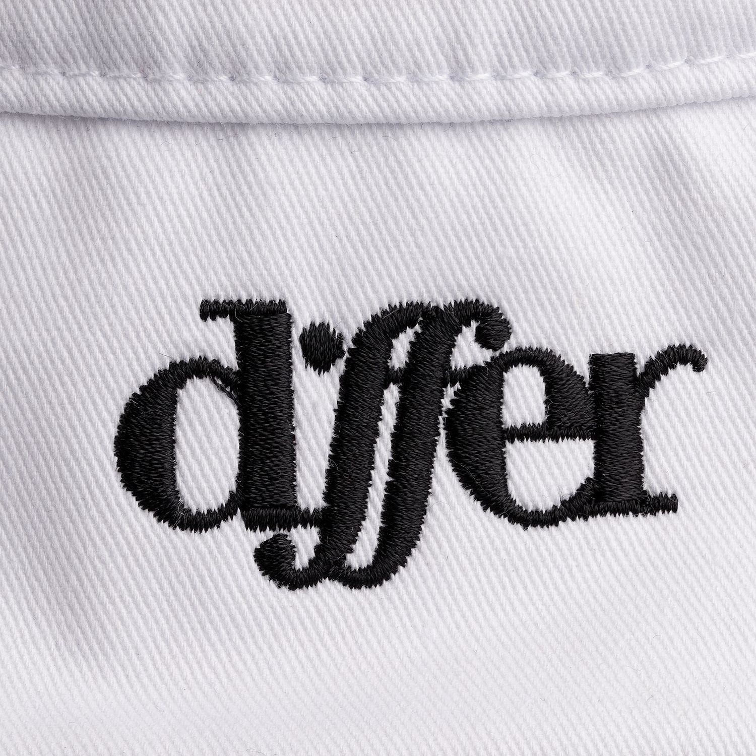 Панама C6, белая с логотипом