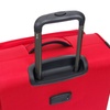 Чемодан Brosno M, красный с логотипом
