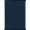 Папка адресная Luxe, синяя с логотипом