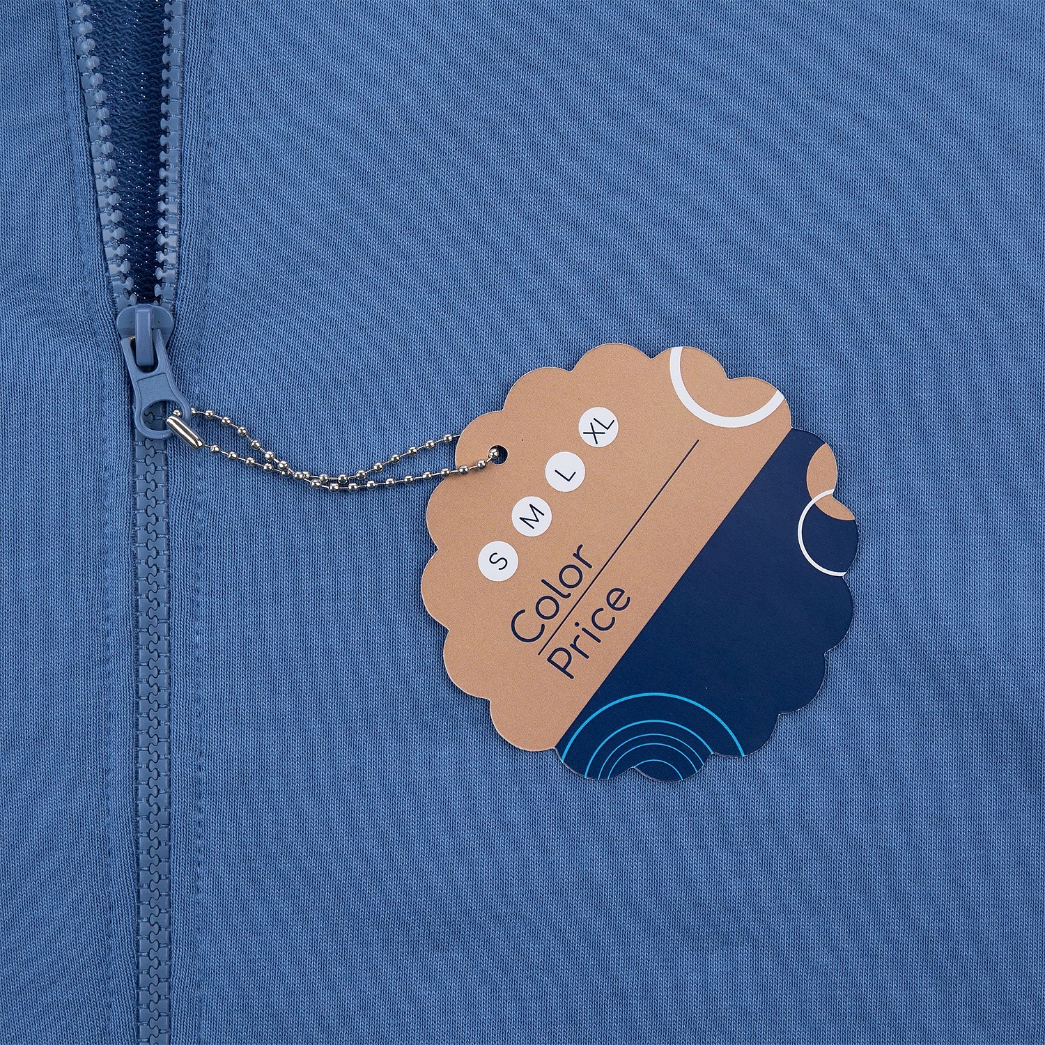 Толстовка унисекс Neofit, темно-синяя с логотипом