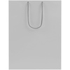 Пакет бумажный Porta XL, серый с логотипом