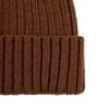 Шапка Uni, коричневая (терракота) с логотипом