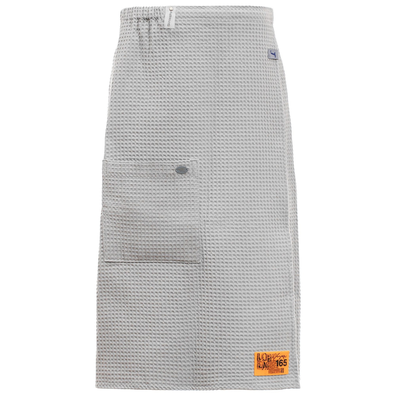 Лента силиконовая Biguna 20 S, прозрачная матовая, 10 см с логотипом