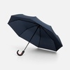 Складной зонт Palermo, темно-синий с логотипом