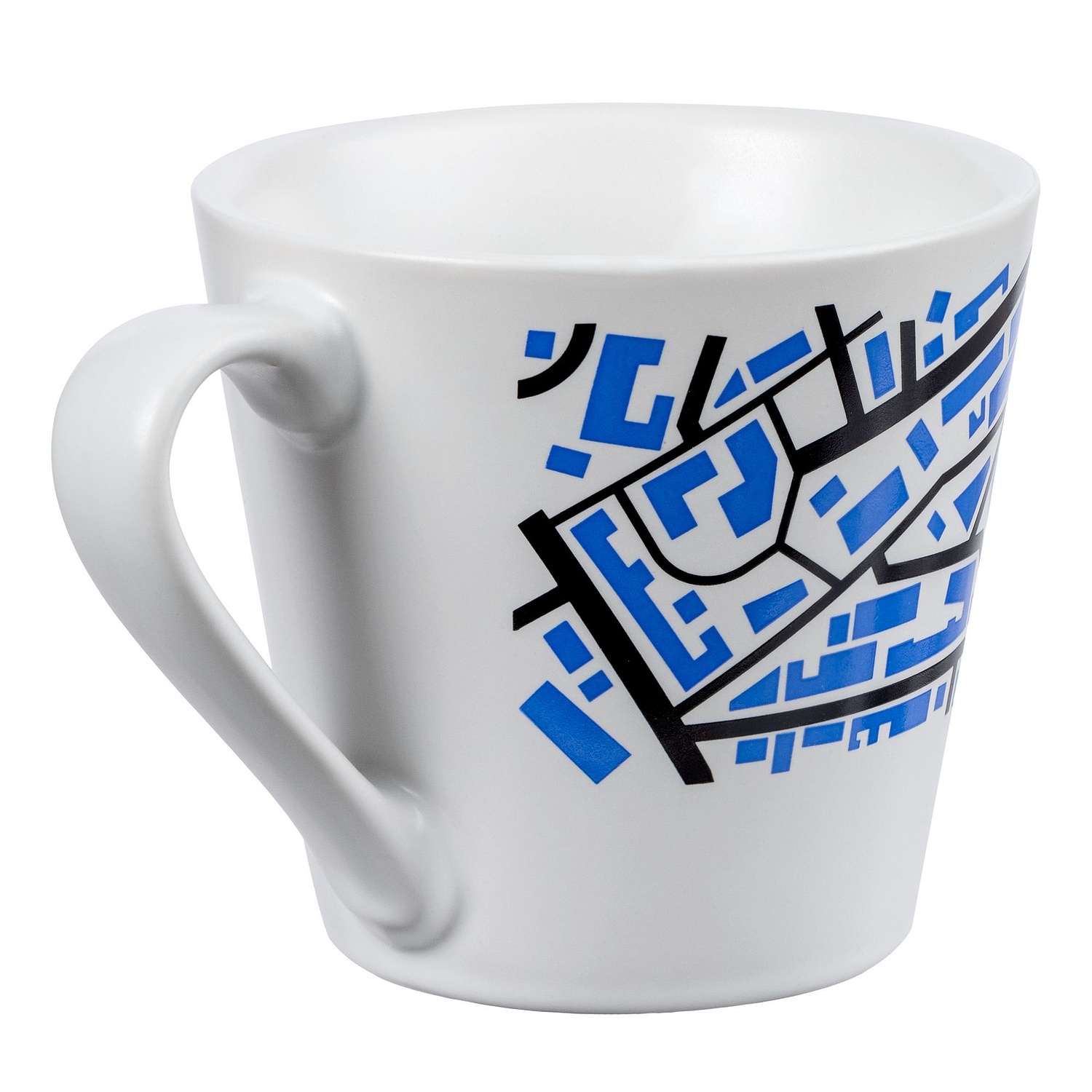 Кружка Modern Bell, матовая, белая с логотипом