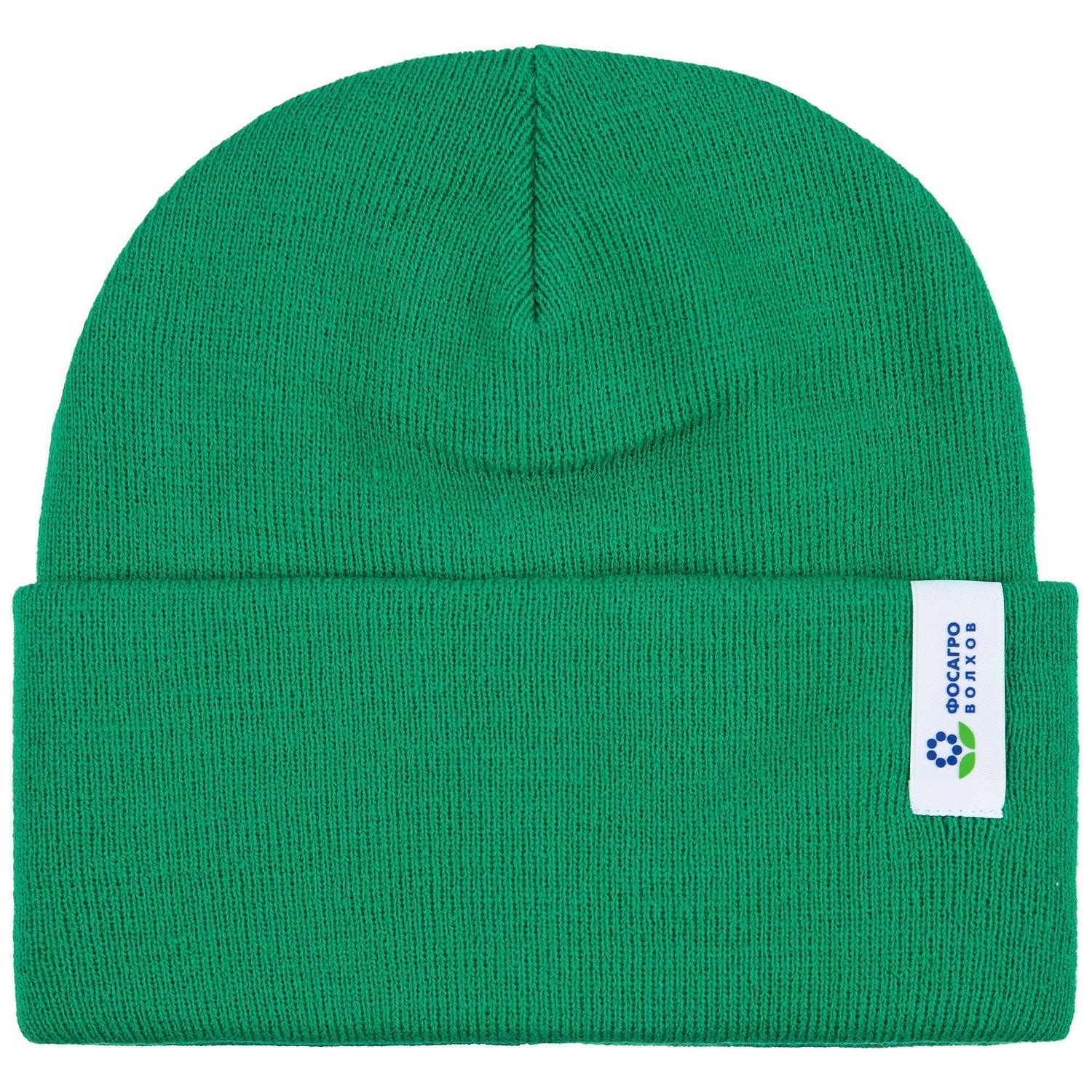 Шапка Urban Flow, зеленая с логотипом