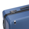 Чемодан Caspian L, темно-синий с логотипом