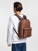 Рюкзак Base, шоколадно-коричневый с логотипом