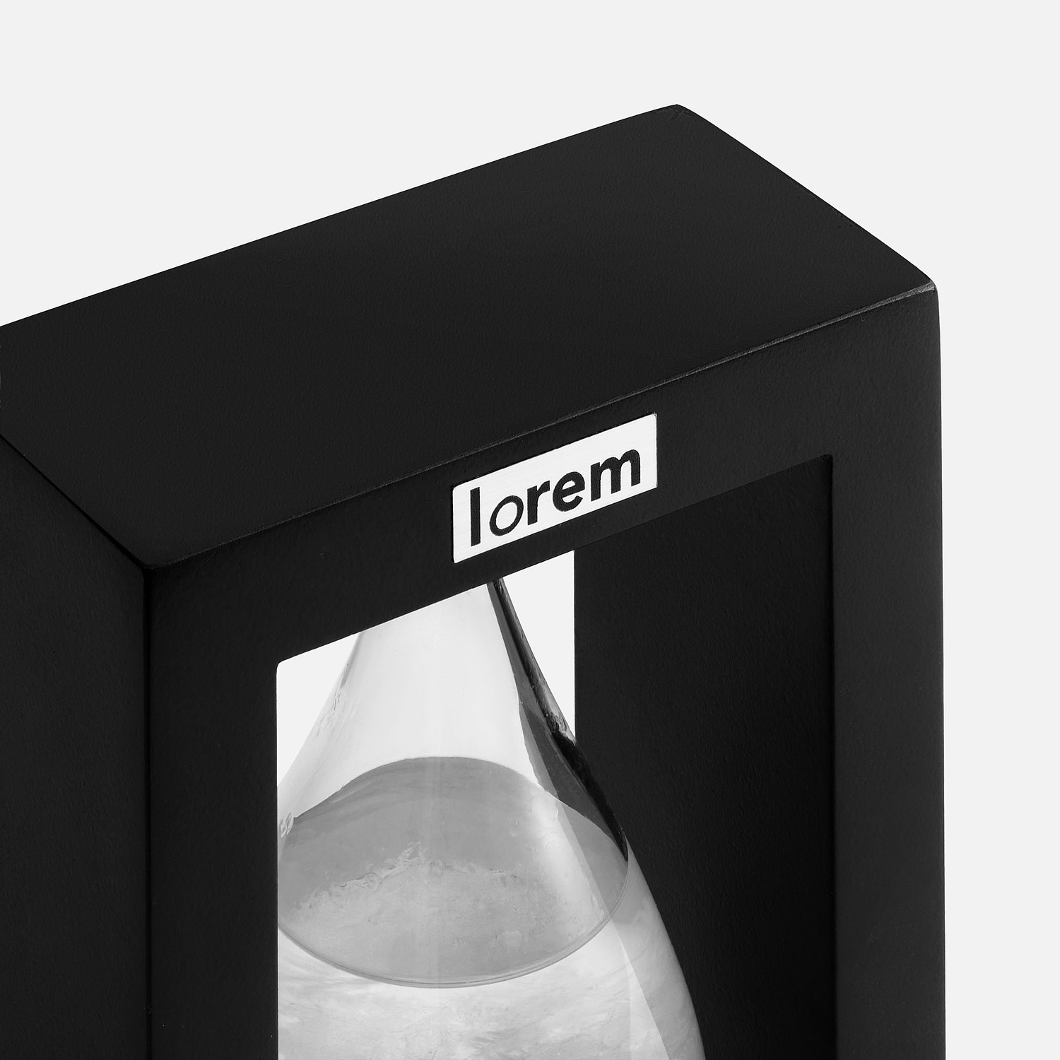 Штормгласс Elusive Mist, черный