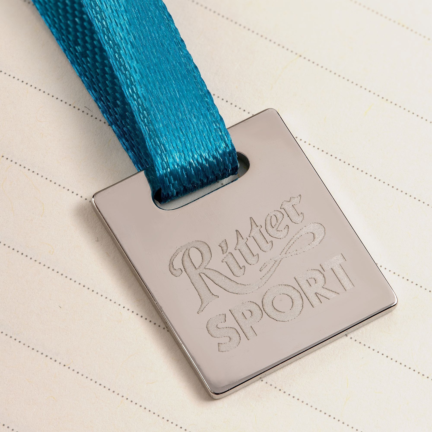 Ежедневник Shall Light, недатированный, бирюзовый с логотипом