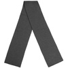 Шарф Tommi, темно-серый меланж с логотипом